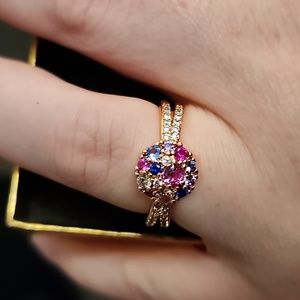 Multi color ring size 9